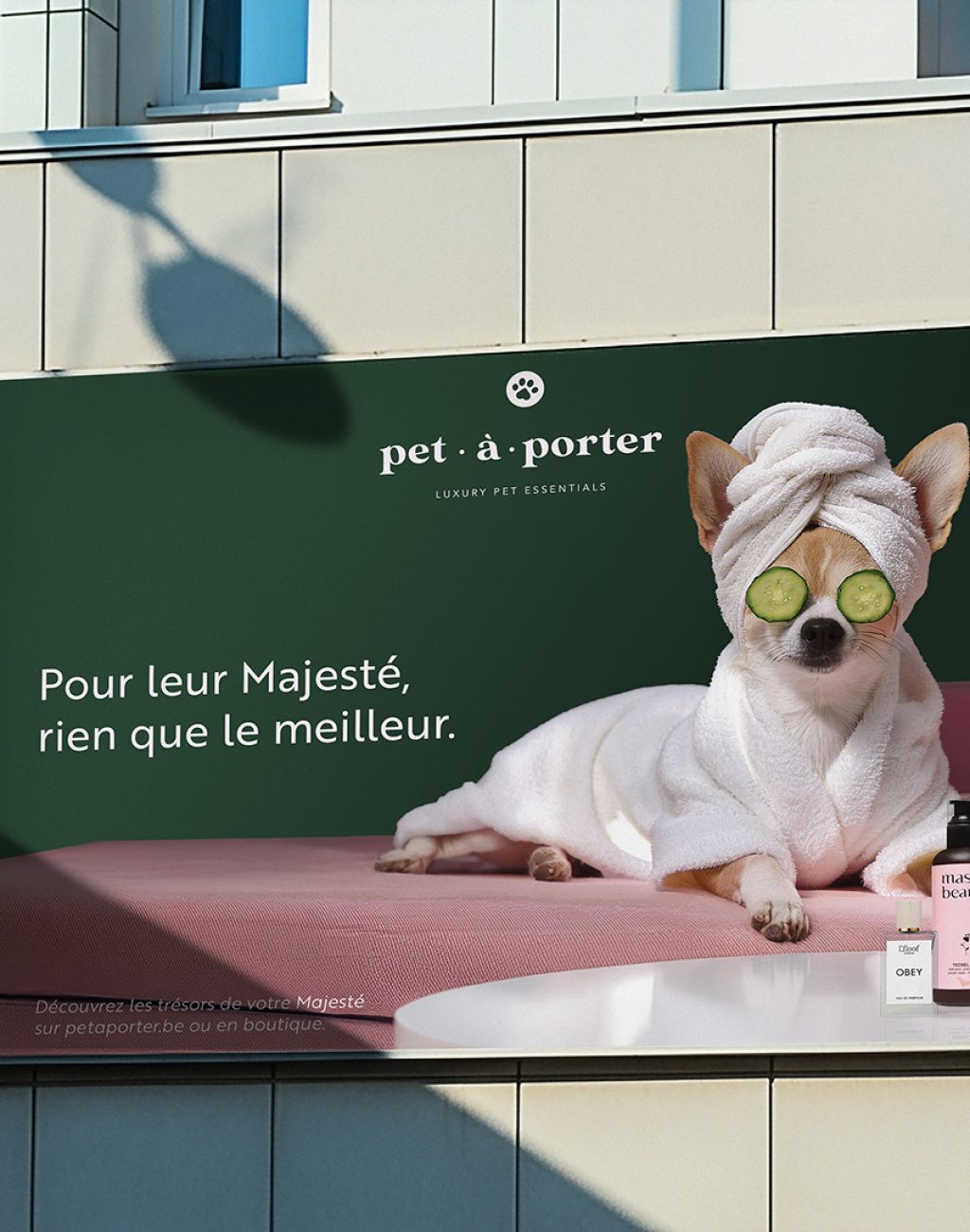 FREE Modern Facade Billboard Mockup